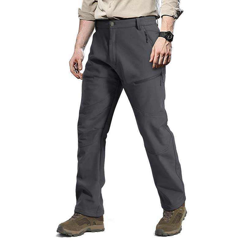 Χονδρικό εμπόριο (filting) Fleece Outdoor Softshall Pants Trousers with Zipper Pocket, Trekking Pants, Garment Manufaceter